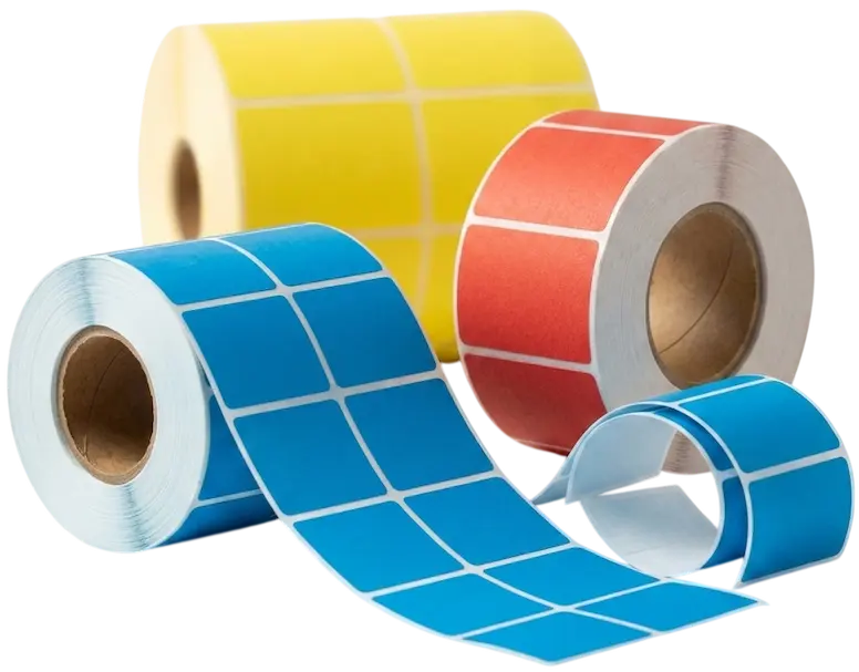 etiquetas de colores