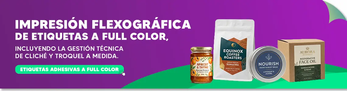 etiquetas adhesivas a full color en Perú