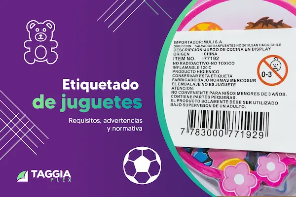 Etiquetado de Juguetes