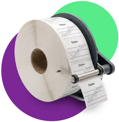 Impresión de etiquetas en rollo