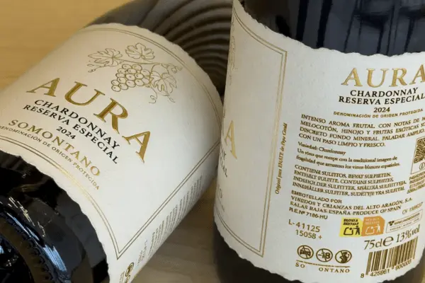Información obligatoria según la normativa de etiquetado de bebidas alcohólicas