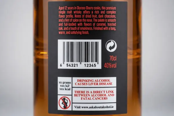 Recomendaciones para el cumplimiento de la normativa de etiquetado de bebidas alcohólicas