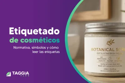etiquetado de cosméticos
