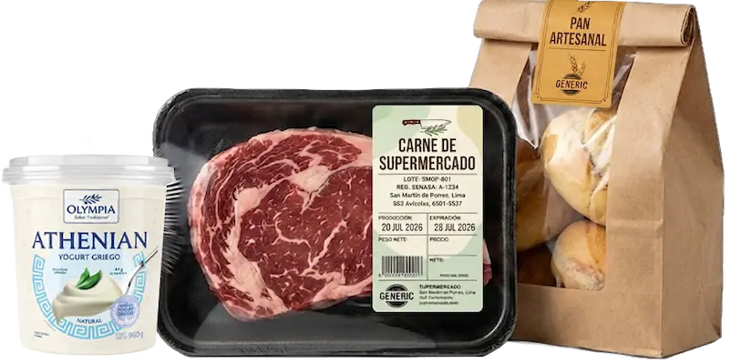 etiquetas para Alimentos